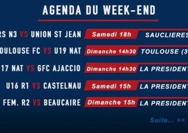 Agenda du 20 au 22 janvier